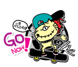 cat punks. sticker #1783482