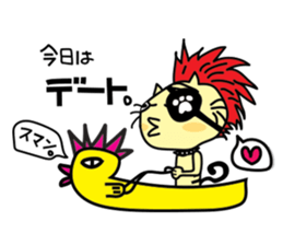 cat punks. sticker #1783483