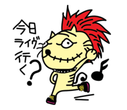 cat punks. sticker #1783486