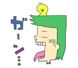 yazaki and pleasant friends sticker #1784204