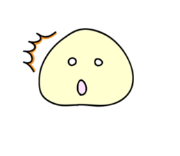 a Japanese confectionery Mr.Dango sticker #1784372