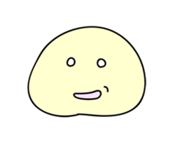 a Japanese confectionery Mr.Dango sticker #1784375