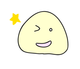 a Japanese confectionery Mr.Dango sticker #1784379