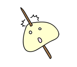 a Japanese confectionery Mr.Dango sticker #1784387