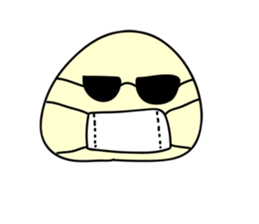 a Japanese confectionery Mr.Dango sticker #1784396