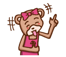 It is a bear shiningly sticker #1784458