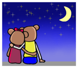 It is a bear shiningly sticker #1784488