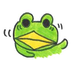 frog place KEROMICHI-AN  Heart sticker #1784543