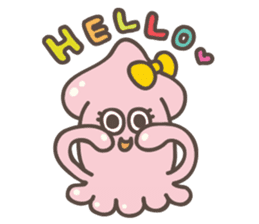 Squid Squid Couple! sticker #1785289