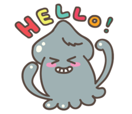 Squid Squid Couple! sticker #1785305