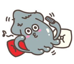 Squid Squid Couple! sticker #1785316