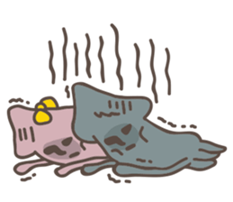 Squid Squid Couple! sticker #1785327