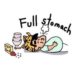 Helmet Cat English edition sticker #1785461