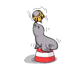 Helmet Cat English edition sticker #1785469