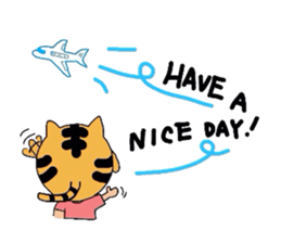 Helmet Cat English edition sticker #1785477