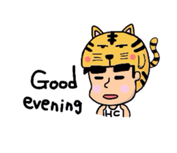 Helmet Cat English edition sticker #1785478