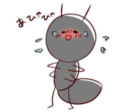 Daily conversation of ants sticker #1785539