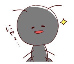 Daily conversation of ants sticker #1785542