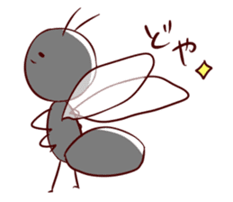 Daily conversation of ants sticker #1785548