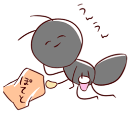 Daily conversation of ants sticker #1785555