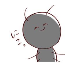 Daily conversation of ants sticker #1785567