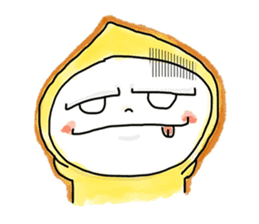 Baby face- ENglish sticker #1785770