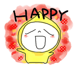 Baby face- ENglish sticker #1785776