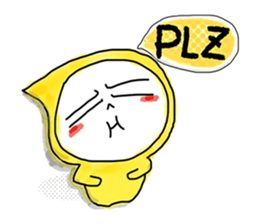 Baby face- ENglish sticker #1785791