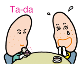 Shall we talk? = Karada company = sticker #1785886