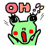 tamaco's Lovely Frog sticker #1785947
