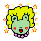 tamaco's Lovely Frog sticker #1785950