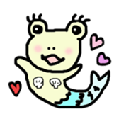 tamaco's Lovely Frog sticker #1785980
