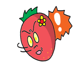Beauty Strawberry sticker #1785996