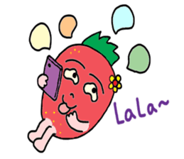 Beauty Strawberry sticker #1785999