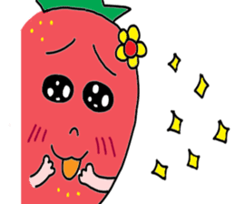 Beauty Strawberry sticker #1786019