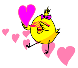 Chick Lovable sticker #1786087