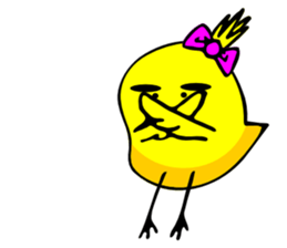 Chick Lovable sticker #1786094