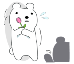 sirokuma YURU-LIFE sticker #1786346