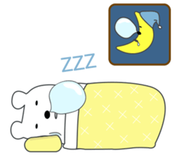 sirokuma YURU-LIFE sticker #1786347