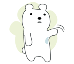 sirokuma YURU-LIFE sticker #1786348