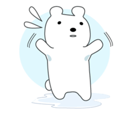 sirokuma YURU-LIFE sticker #1786350