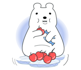 sirokuma YURU-LIFE sticker #1786351