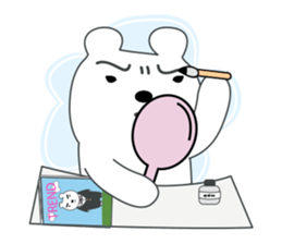 sirokuma YURU-LIFE sticker #1786353
