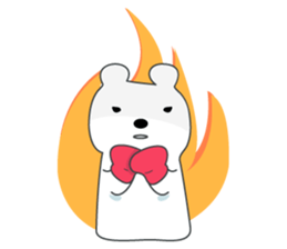 sirokuma YURU-LIFE sticker #1786354