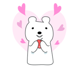 sirokuma YURU-LIFE sticker #1786359