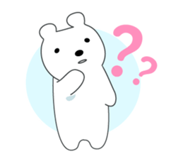 sirokuma YURU-LIFE sticker #1786362