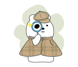 sirokuma YURU-LIFE sticker #1786363