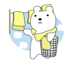 sirokuma YURU-LIFE sticker #1786366