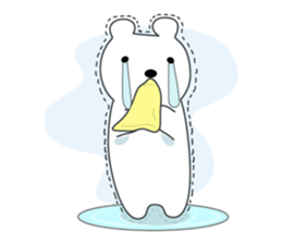 sirokuma YURU-LIFE sticker #1786367