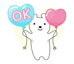 sirokuma YURU-LIFE sticker #1786368